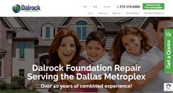 Desktop Screenshot of dalrockfoundation.com